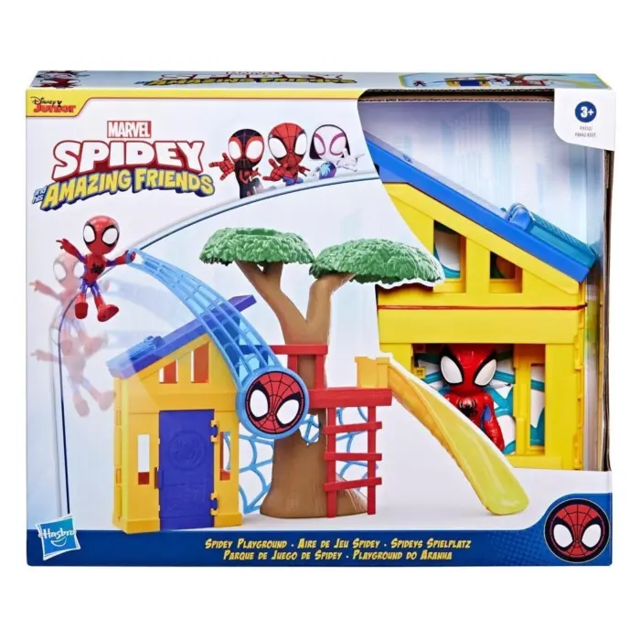 Marvel Spidey сет за играње со фигура (асортиман: Старк кула или игралиште) – слика 4