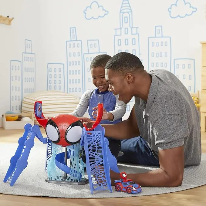 Spidey and His Amazing Friends – Marvel Web-Quarters сет со светла и звуци