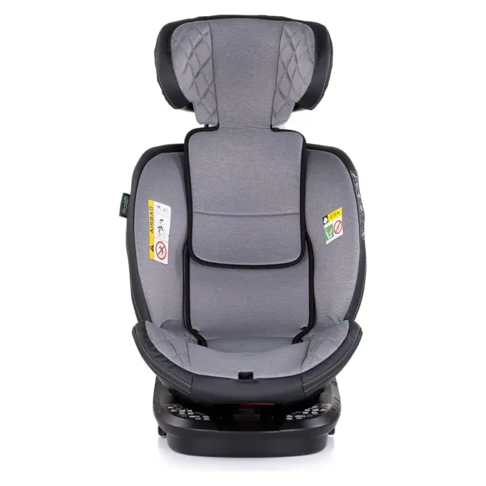 Karrige makine CHIPOLINO Hypnotic 360° i-Size me ISOFIX, 40-150 cm, gri, STKHYP0252CL