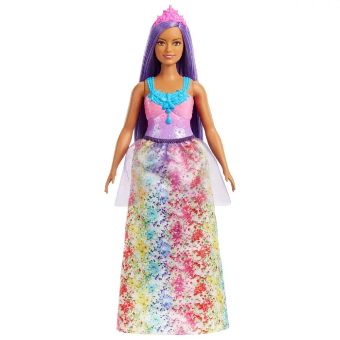 Barbie Кралска кукла Dreamtopia, виолетова коса, 31 cm