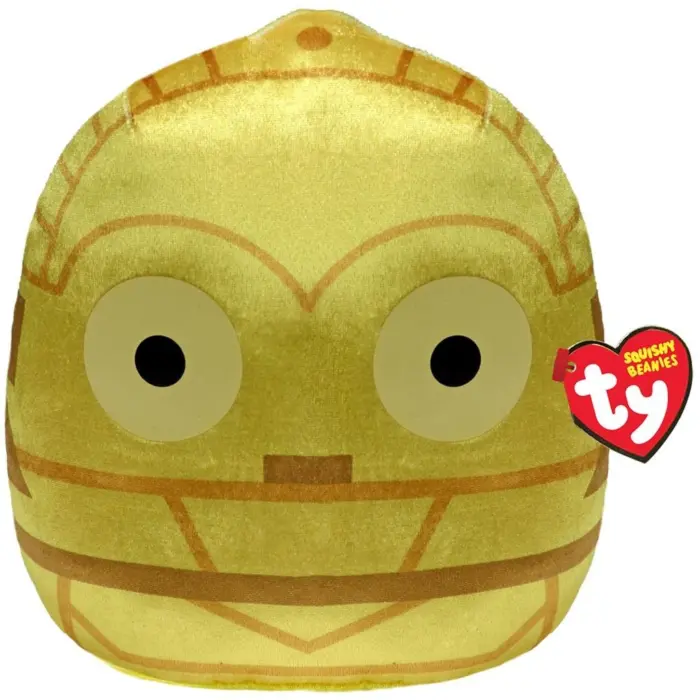 Ty Squish-a-Boos Star Wars плишана перница C-3PO, 30 cm Ty Squish-a-Boos Star Wars плишана перница C-3PO, 30 cm