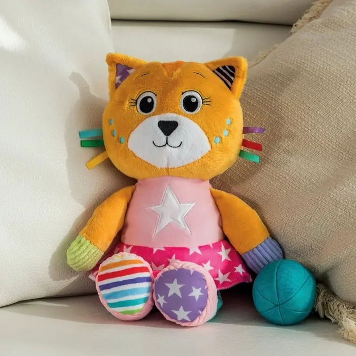Clementoni Baby Плишано маче Katy the Kitty, висина 28 cm – слика 3