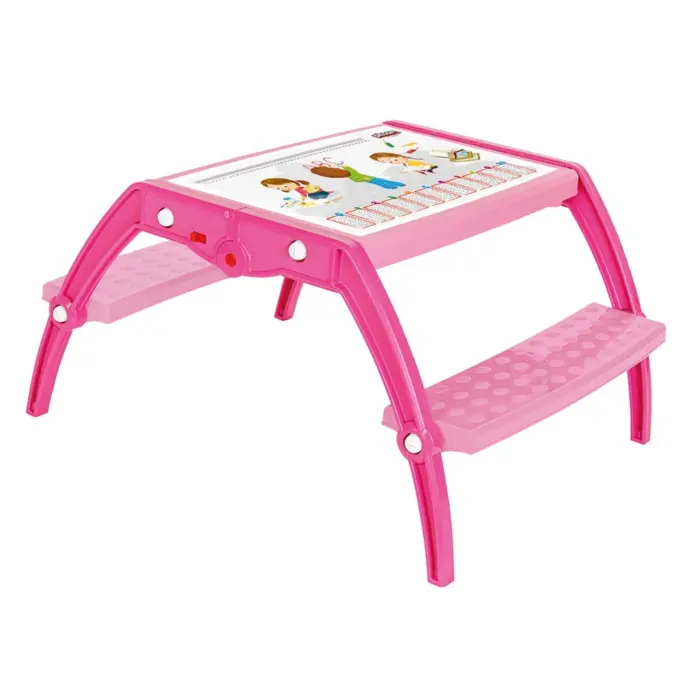 Pilsan Practical Study Table kids' study table with benches, folding (assorted colours) – image 2