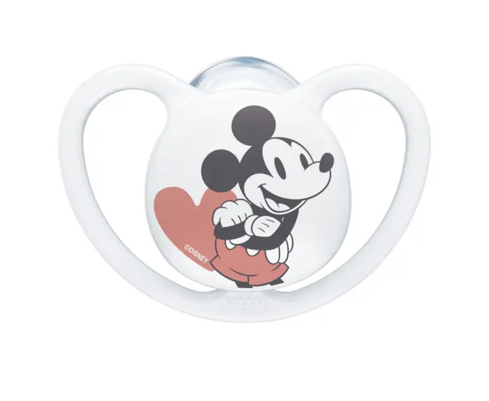 NUK Space Disney Mickey Mouse silicone soother, 6–18 months, 2 pieces – image 4