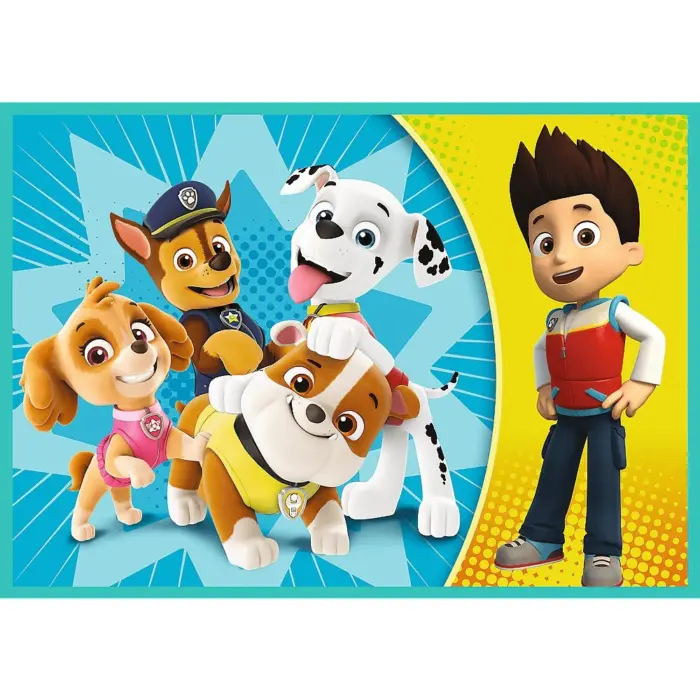 Trefl Сложувалка 4 во 1 Paw Patrol – Веселата екипа, 12, 15, 20 и 24 парчиња – слика 4
