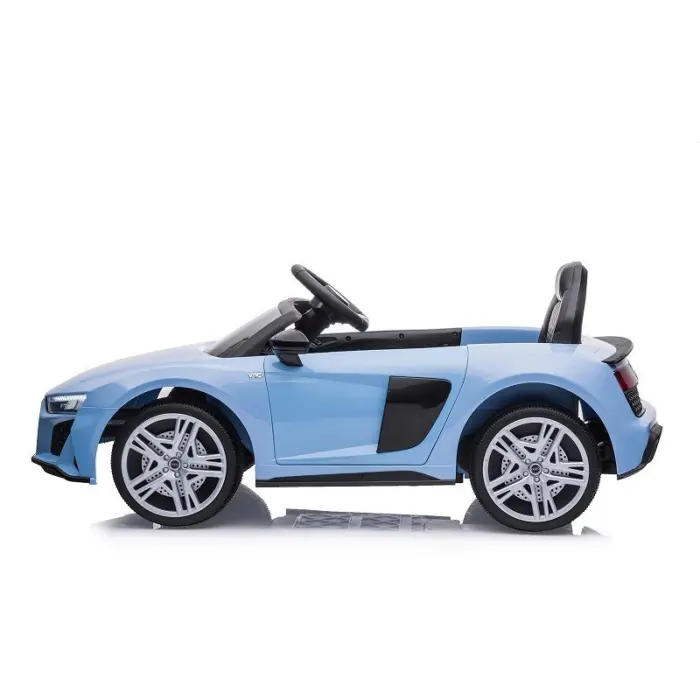 Chipolino Makinë me bateri për fëmijë Audi R8 Spyder 12 V me telekomandë, argjendtë-blu – foto 2