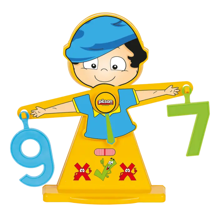 Educational Scale with numbers