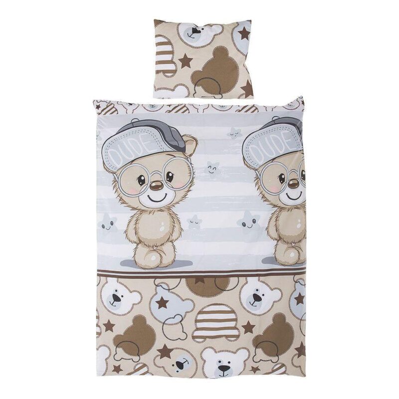 Chipolino Beige Bear постелнина