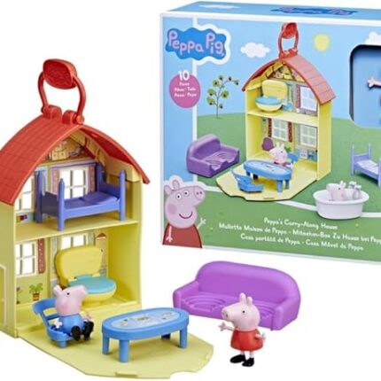пепа пиг куќа со фигури