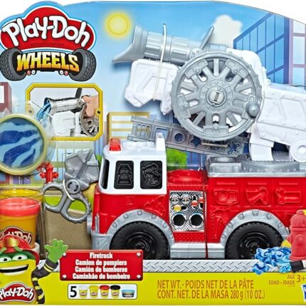 плеј дох сет пожарна со пластелин