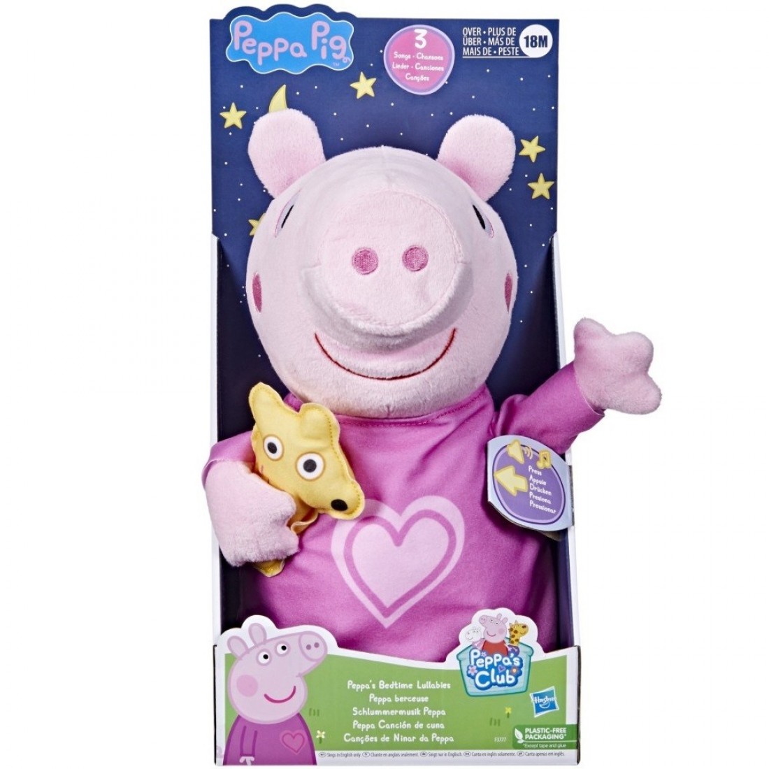 плишана пепа пиг приспивна