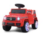 Детски џип Mercedes G-класа AMG со светла и музика, црвен