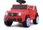 Детски џип Mercedes G-класа AMG со светла и музика, црвен