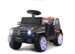 Детски џип Mercedes G-класа AMG со светла и музика, црн