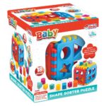 DEDE Bul-Tak shape sorter cube, 02209