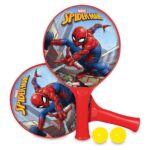 DEDE Сет рекети со топчиња Spider-Man, 4 делови, 03113