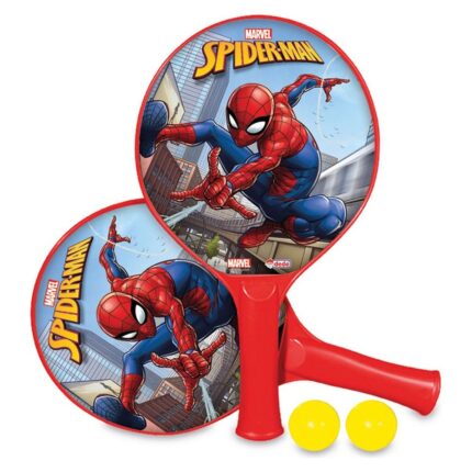DEDE Spider-Man racket set with balls, 4 pieces, 03113