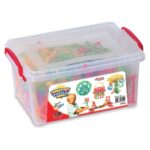 DEDE mini puzzle construction set in a box with handle, 240 pieces, 03149