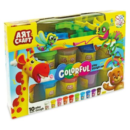 ART CRAFT Сет пластелин Шарени чаши, 16 делови, 560 g, 03290