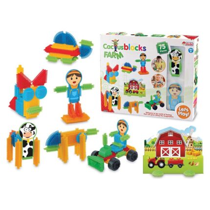 DEDE Cactus Blocks Farm, 75 pieces, 03312