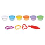 ART CRAFT Set plastelinë në qese, 6 kavanoza me kallëpe, 03350