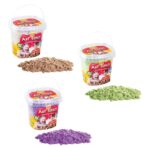 ART CRAFT Rërë kinetike në kovë, 400 g, blu, 03396