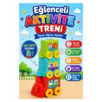 DEDE Baby activity train, 3 wagons, 03459