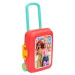 DEDE Barbie children's kitchen in a wheeled suitcase, 03478
