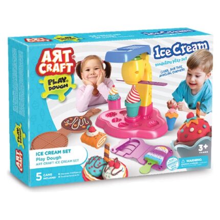 ART CRAFT Сет пластелин Машина за сладолед, 280 g, 03489