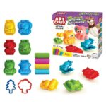 ART CRAFT Сет пластелин 3D животни, 8 калапи, 200 g, 03550