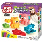 ART CRAFT Сет пластелин 3D животни, 8 калапи, 200 g, 03550