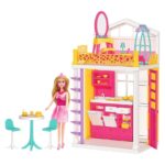 DEDE Linda 2-storey dollhouse, with doll, 03734