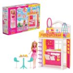 DEDE Linda 2-storey dollhouse, with doll, 03734