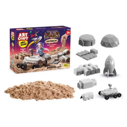 ART CRAFT Kinetic sand set Mars Mission, 750 g, 03743