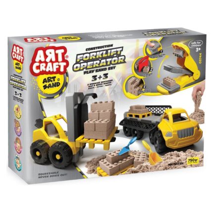 ART CRAFT Set rëre kinetike Forklift, 750 g, 03744
