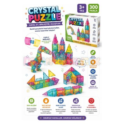 DEDE crystal puzzle, 300 pieces, 03925