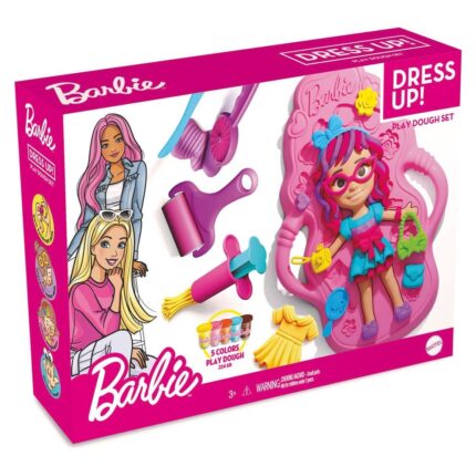 ART CRAFT Barbie Dress Up the Doll play dough set, 280 g, 03927