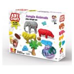 ART CRAFT Jungle Animals play dough set, 168 g, 03997