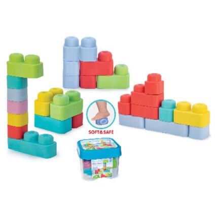 DEDE large soft blocks, 24 pieces