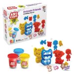 ART CRAFT Сет пластелин Другарчиња животни, 168 g, 04064
