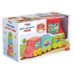 DEDE Baby soft activity train, 04075