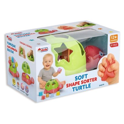 DEDE Baby soft turtle sorter, 04079