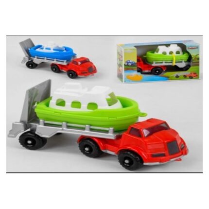 Pilsan Carrier Truck with Boat