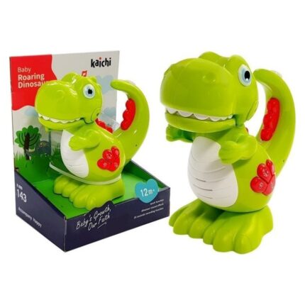 Musical repeating dinosaur Records and repeats voices · light and sound effects · 12+ mo.