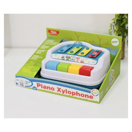 Piano xylophone for babies with 4 notes