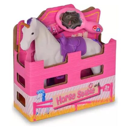 Unicorn with mane and accessories
