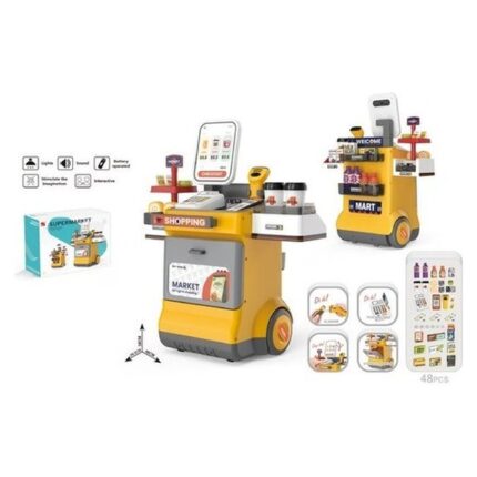 Set supermarketi me arkë, dritë dhe zë