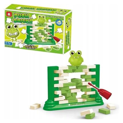 Game flip the brick don't drop the frog