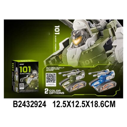 Robot-tank transformer me bateri