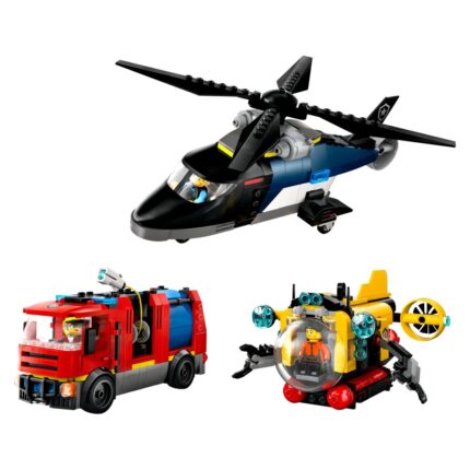LEGO Fire Helicopter and Submarine 60462